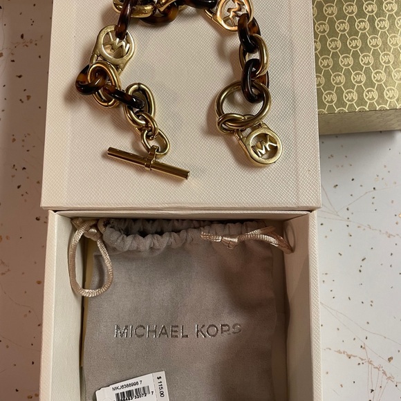 Michael Kors Tortoise Link Bracelet - Picture 2 of 2